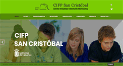 Desktop Screenshot of cifpsancristobal.org